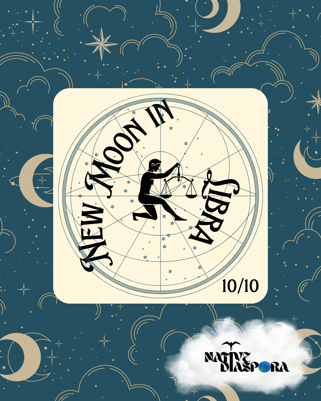 New Moon in Libra, Venus Retrograde 10/10/26