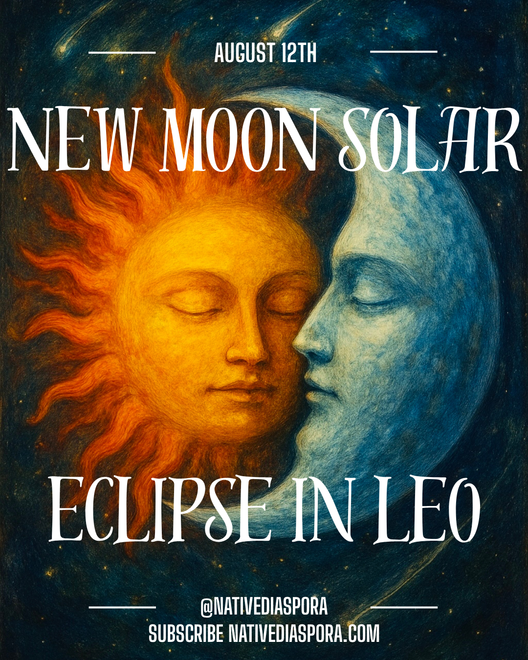 New Moon Solar Eclipse in Leo 08/12/26