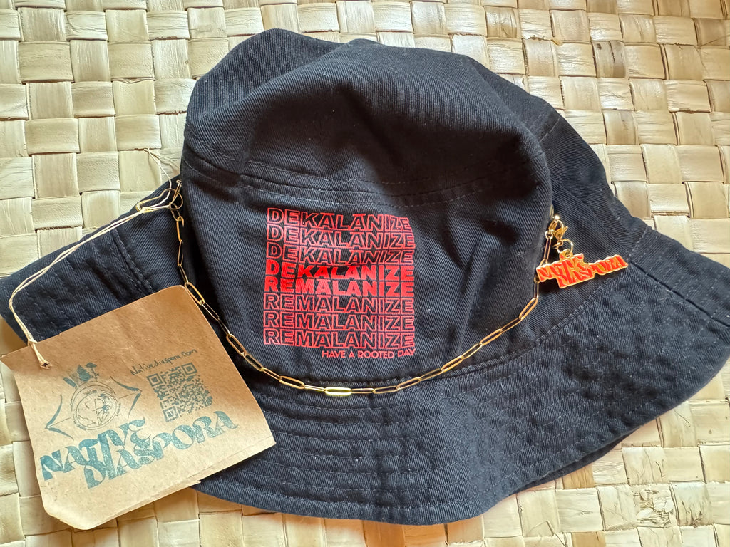 Black Bucket Hat