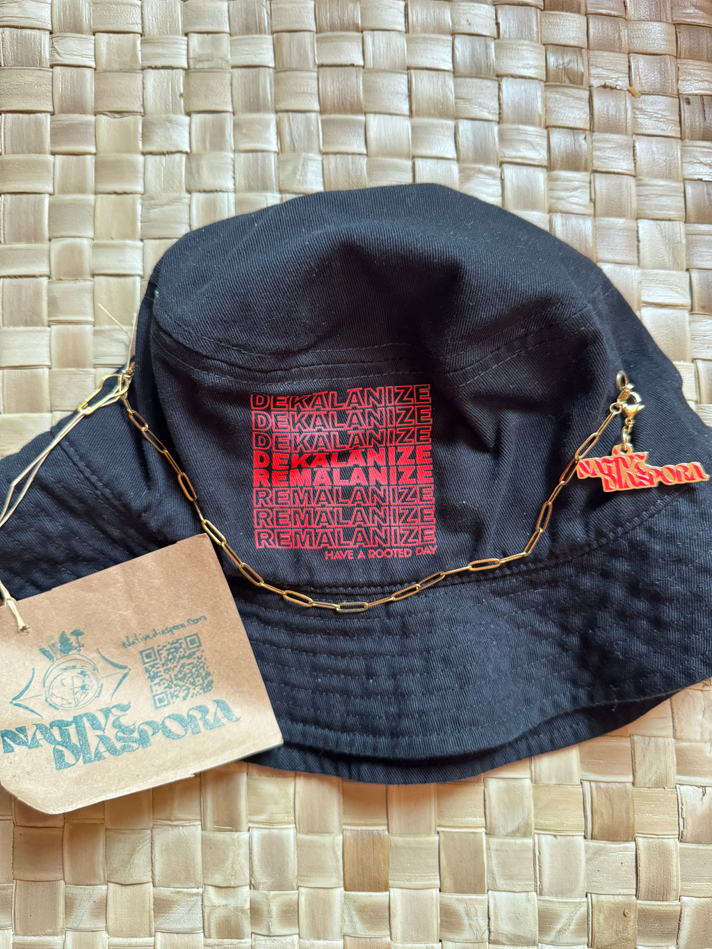 Black Bucket Hat