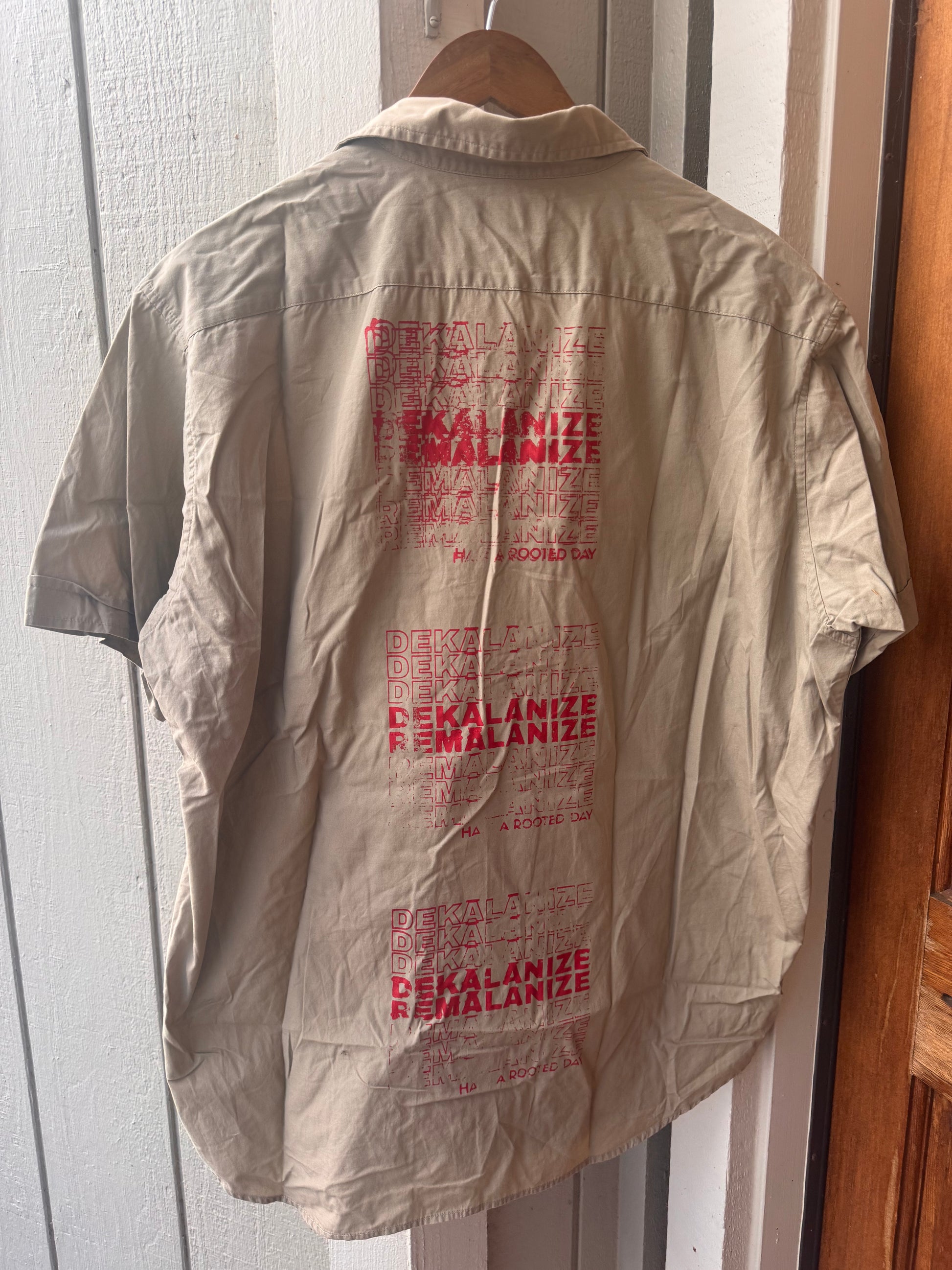Up-cycled 100% cotton