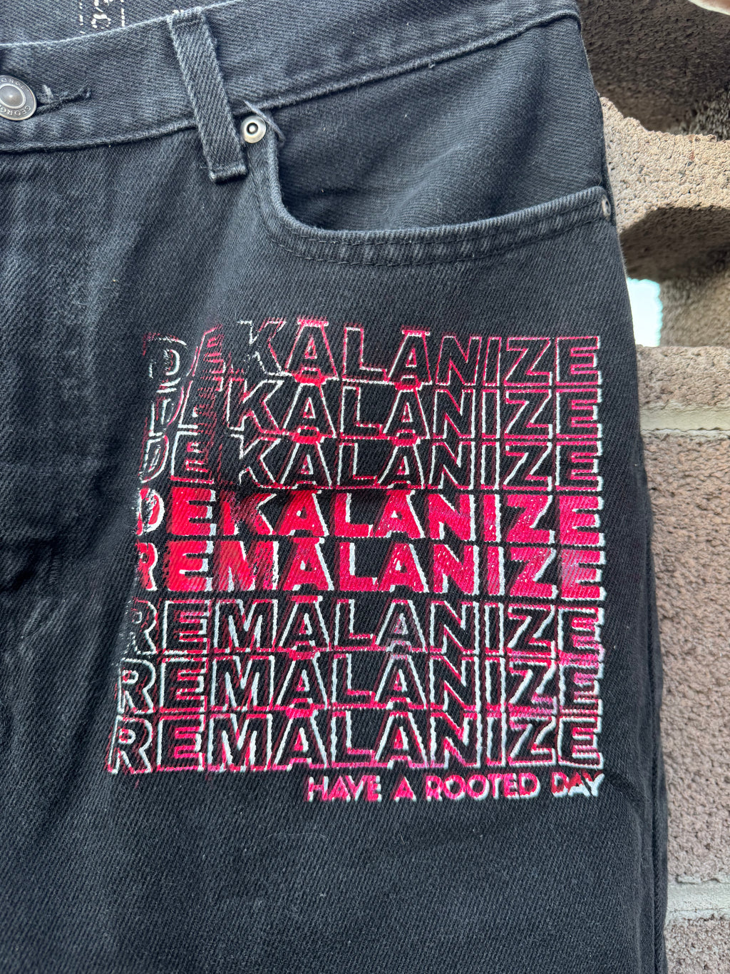 Up-cycled jeans