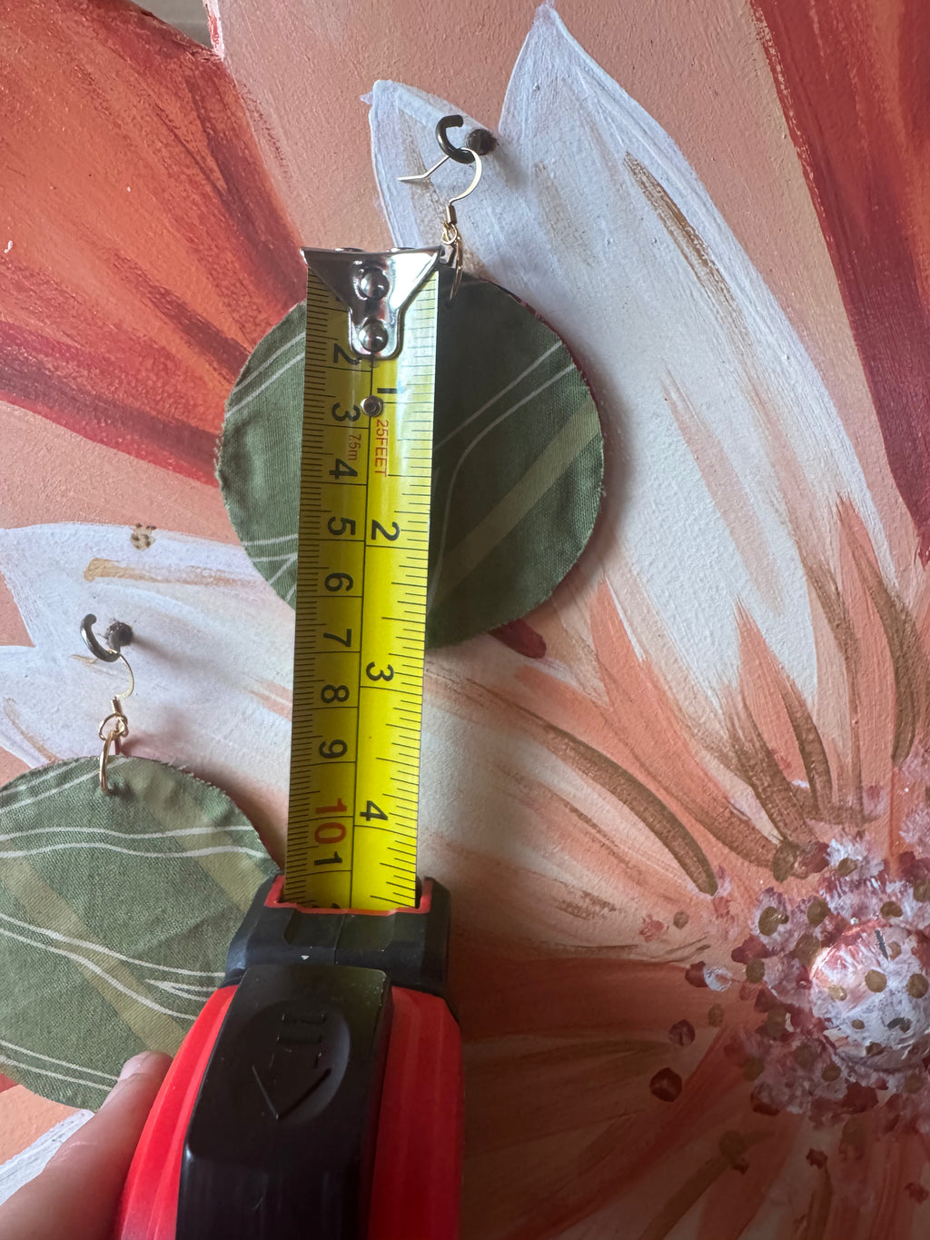 F*** Ice Hand Stitched Up-cycled Earrings