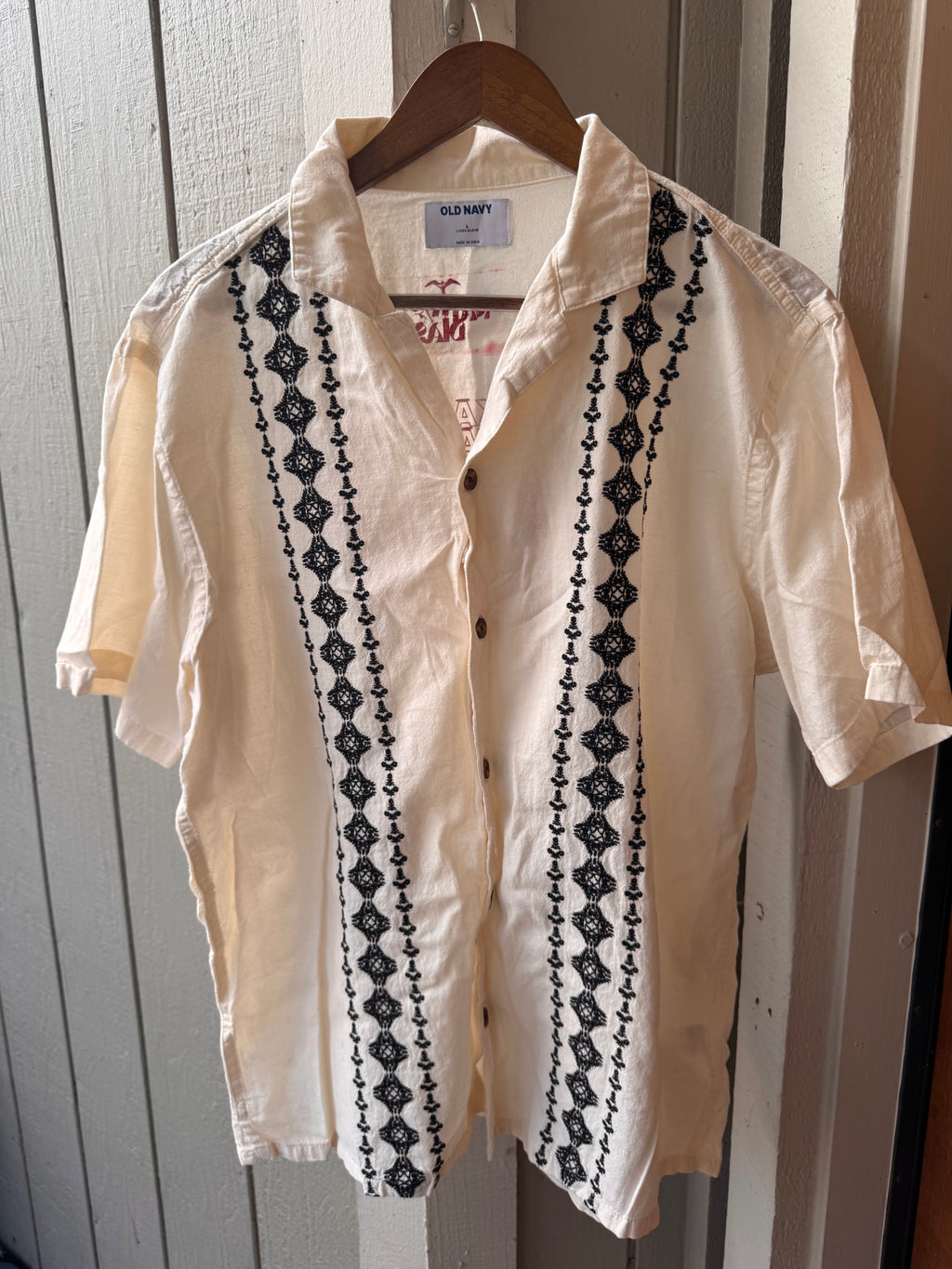 Up-cycled Old Navy button up shirt